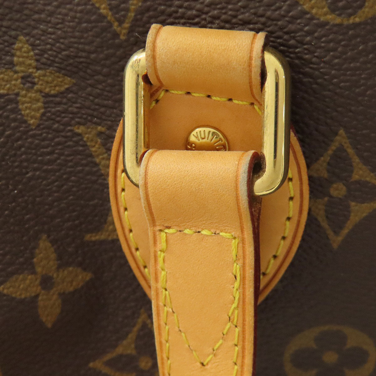 LOUIS VUITTON M40145 Palermo PM Handbag Monogram canvas Ladies [Used]