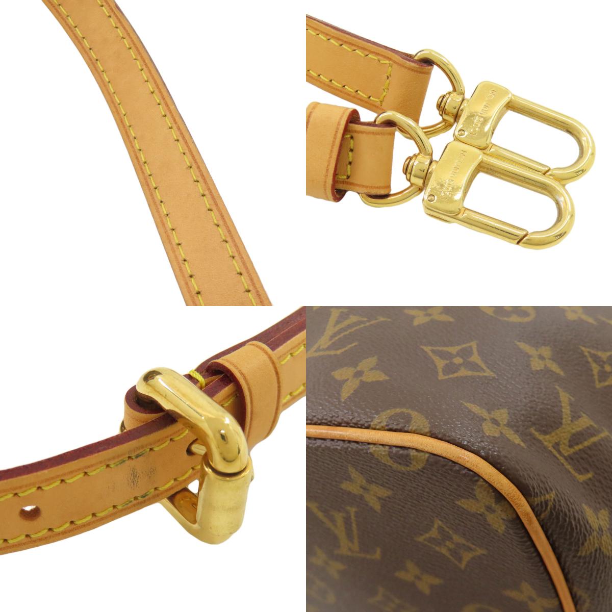 LOUIS VUITTON M40145 Palermo PM Handbag Monogram canvas Ladies [Used]