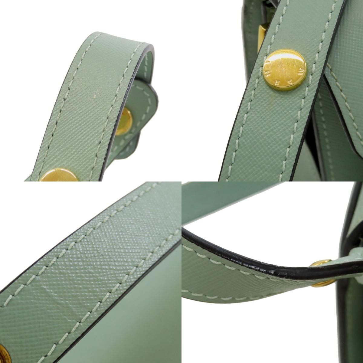 MARNI logo Shoulder Bag Leather Ladies [Used]