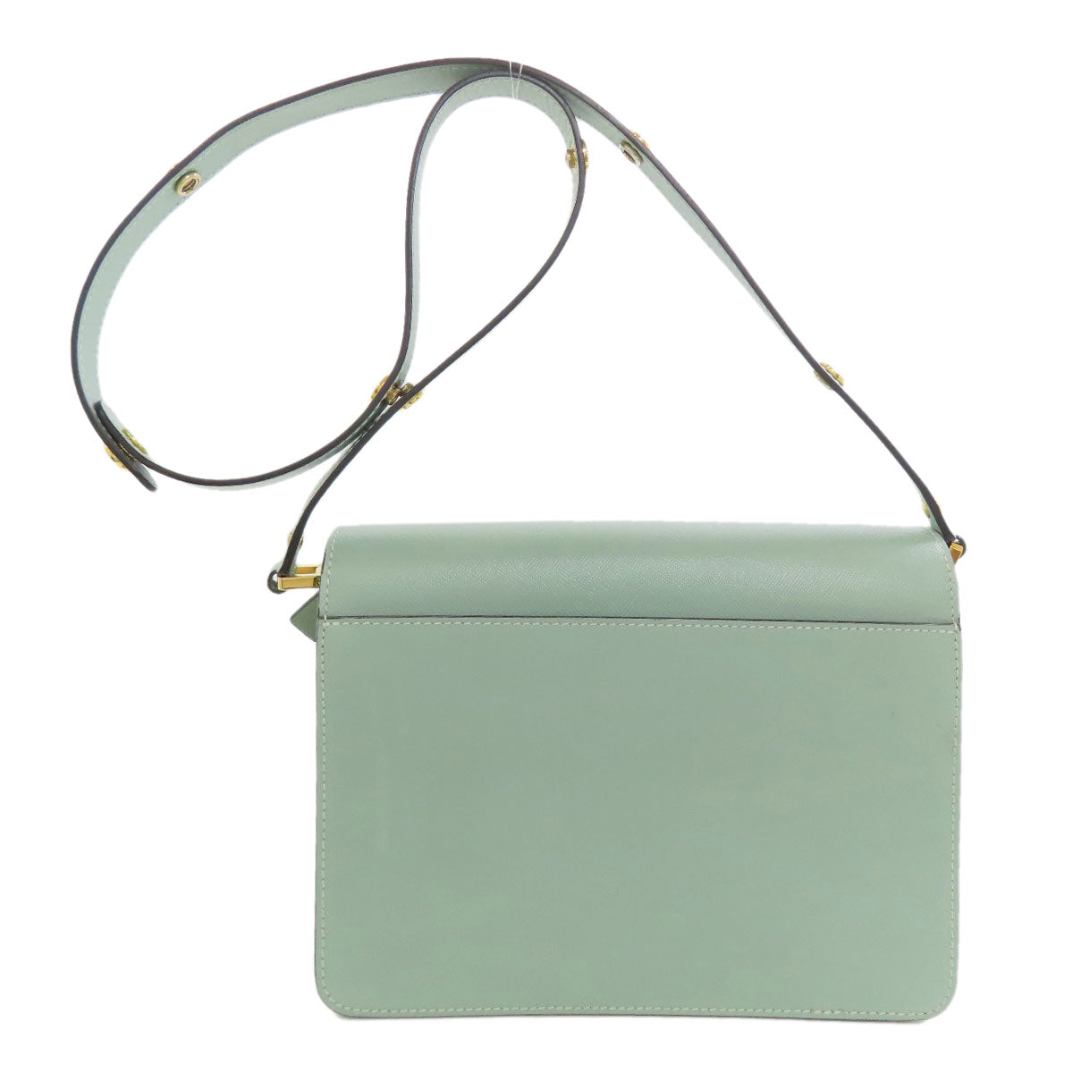 MARNI logo Shoulder Bag Leather Ladies [Used]