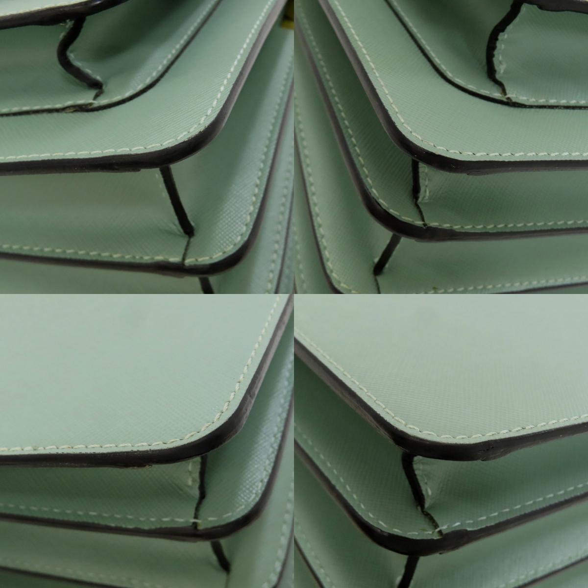 MARNI logo Shoulder Bag Leather Ladies [Used]