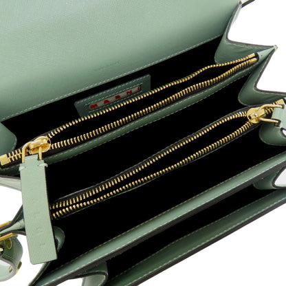 MARNI logo Shoulder Bag Leather Ladies [Used]