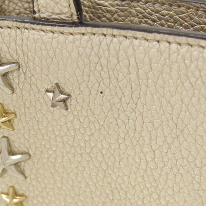 Jimmy Choo Star motif 2WAY Handbag Leather Ladies [Used]