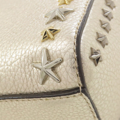 Jimmy Choo Star motif 2WAY Handbag Leather Ladies [Used]