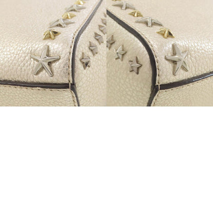 Jimmy Choo Star motif 2WAY Handbag Leather Ladies [Used]