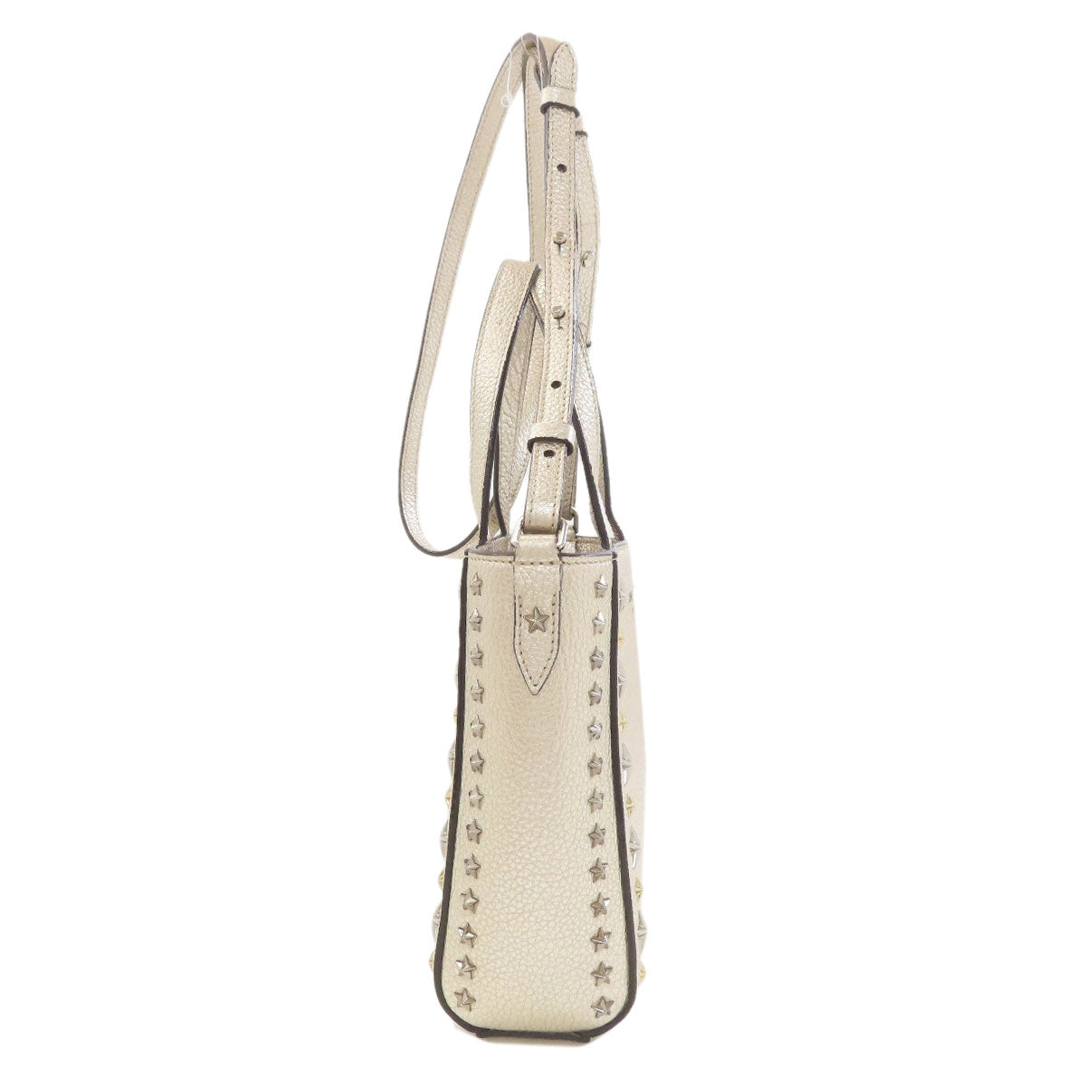 Jimmy Choo Star motif 2WAY Handbag Leather Ladies [Used]