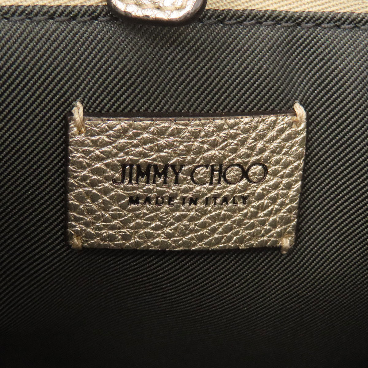 Jimmy Choo Star motif 2WAY Handbag Leather Ladies [Used]