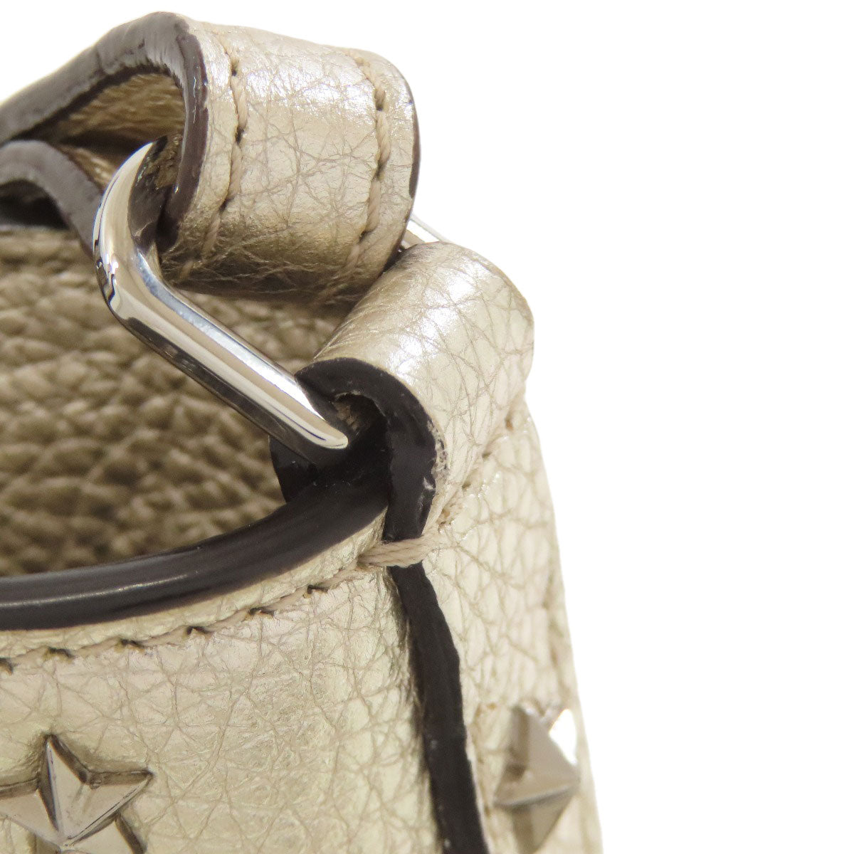 Jimmy Choo Star motif 2WAY Handbag Leather Ladies [Used]