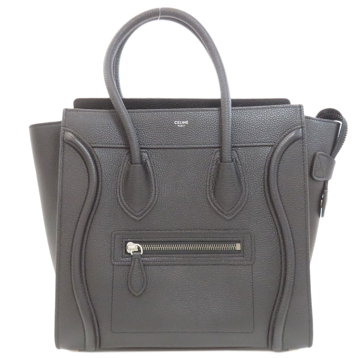 CELINE Luggage micro Handbag Calf Ladies [Used]
