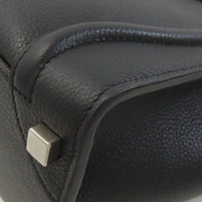 CELINE Luggage micro Handbag Calf Ladies [Used]
