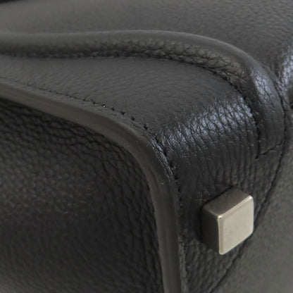CELINE Luggage micro Handbag Calf Ladies [Used]