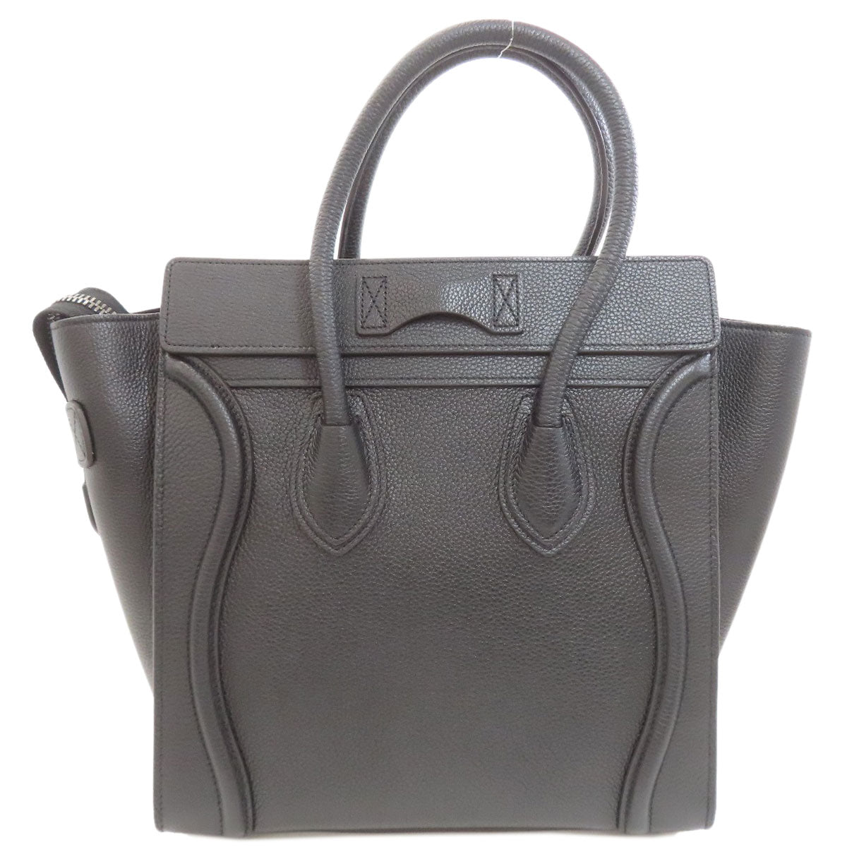 CELINE Luggage micro Handbag Calf Ladies [Used]