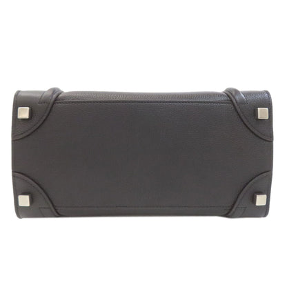 CELINE Luggage micro Handbag Calf Ladies [Used]