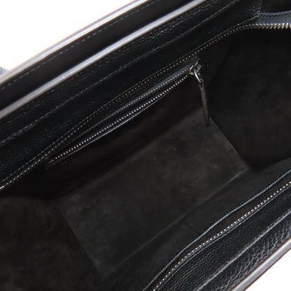 CELINE Luggage micro Handbag Calf Ladies [Used]