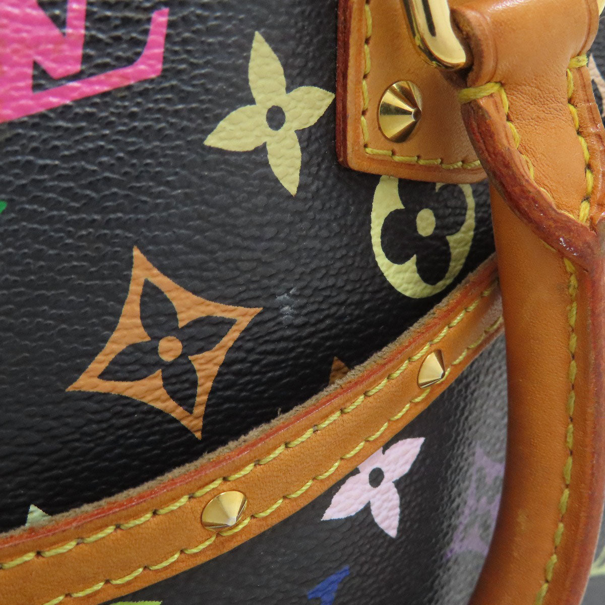 LOUIS VUITTON M92662 Trueville Handbag Monogram Multicolore canvas Ladies [Used]