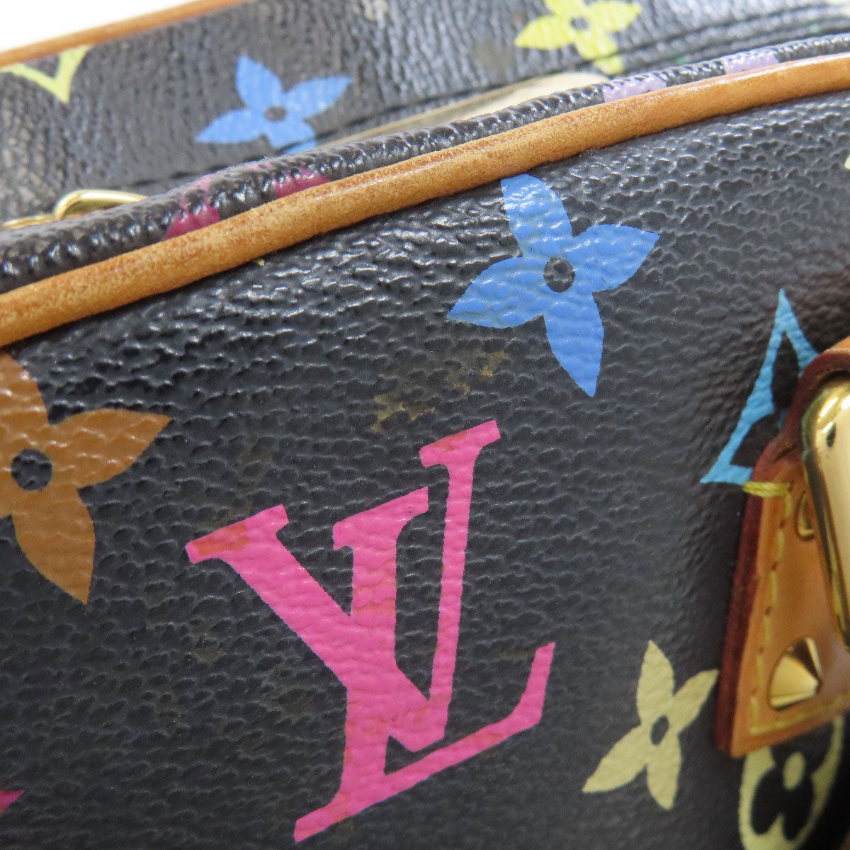 LOUIS VUITTON M92662 Trueville Handbag Monogram Multicolore canvas Ladies [Used]