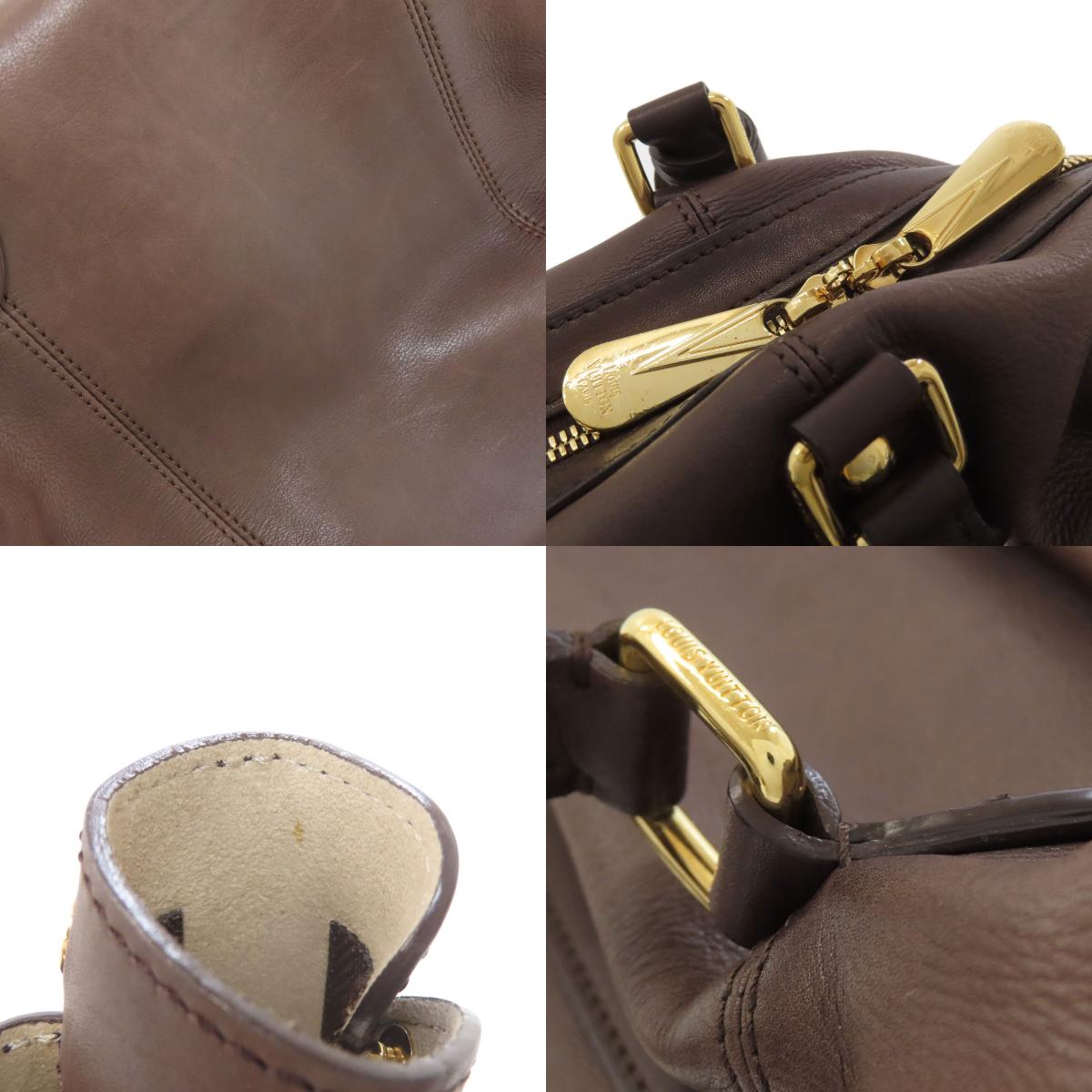 LOUIS VUITTON Sackrui Boston bag Leather Ladies [Used]