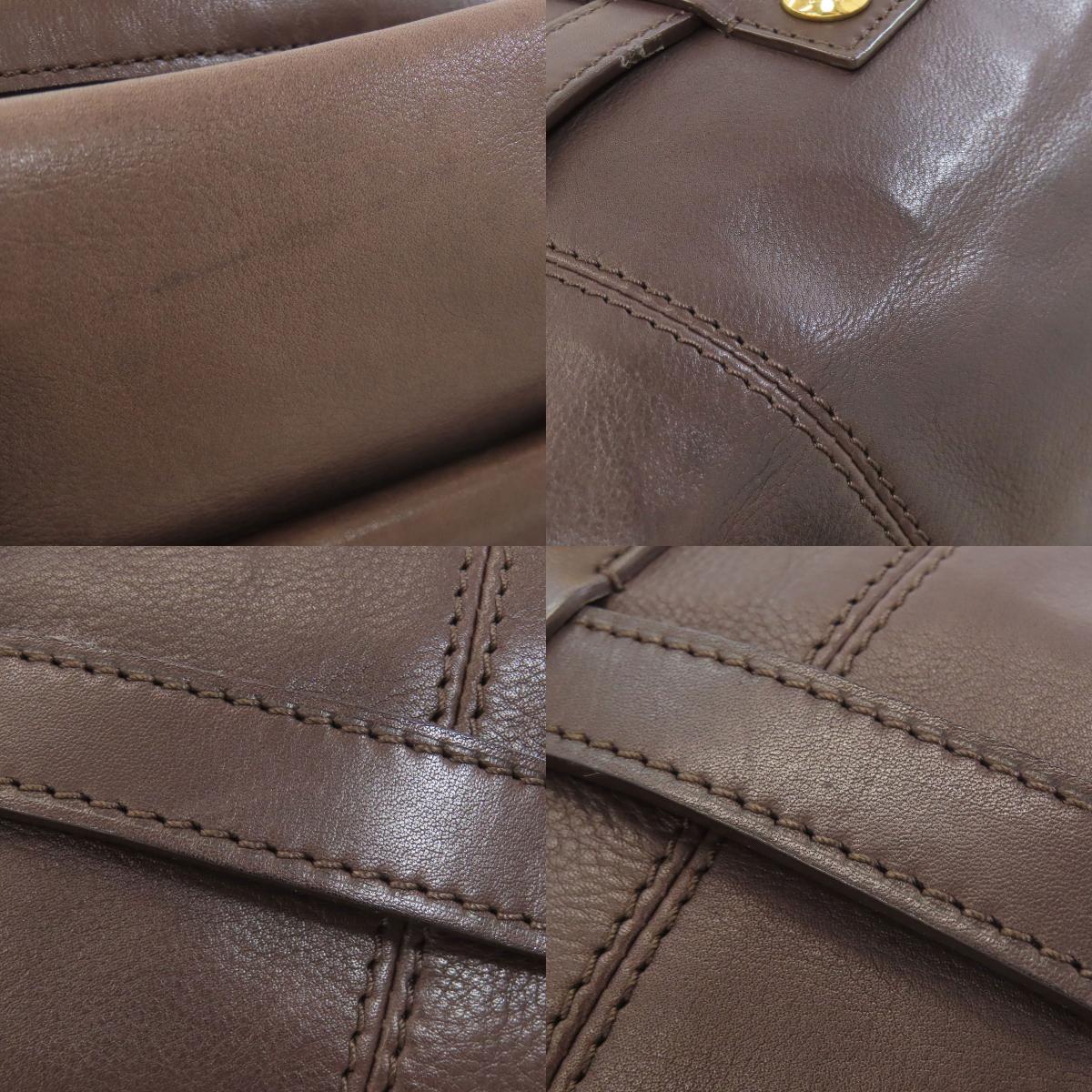 LOUIS VUITTON Sackrui Boston bag Leather Ladies [Used]