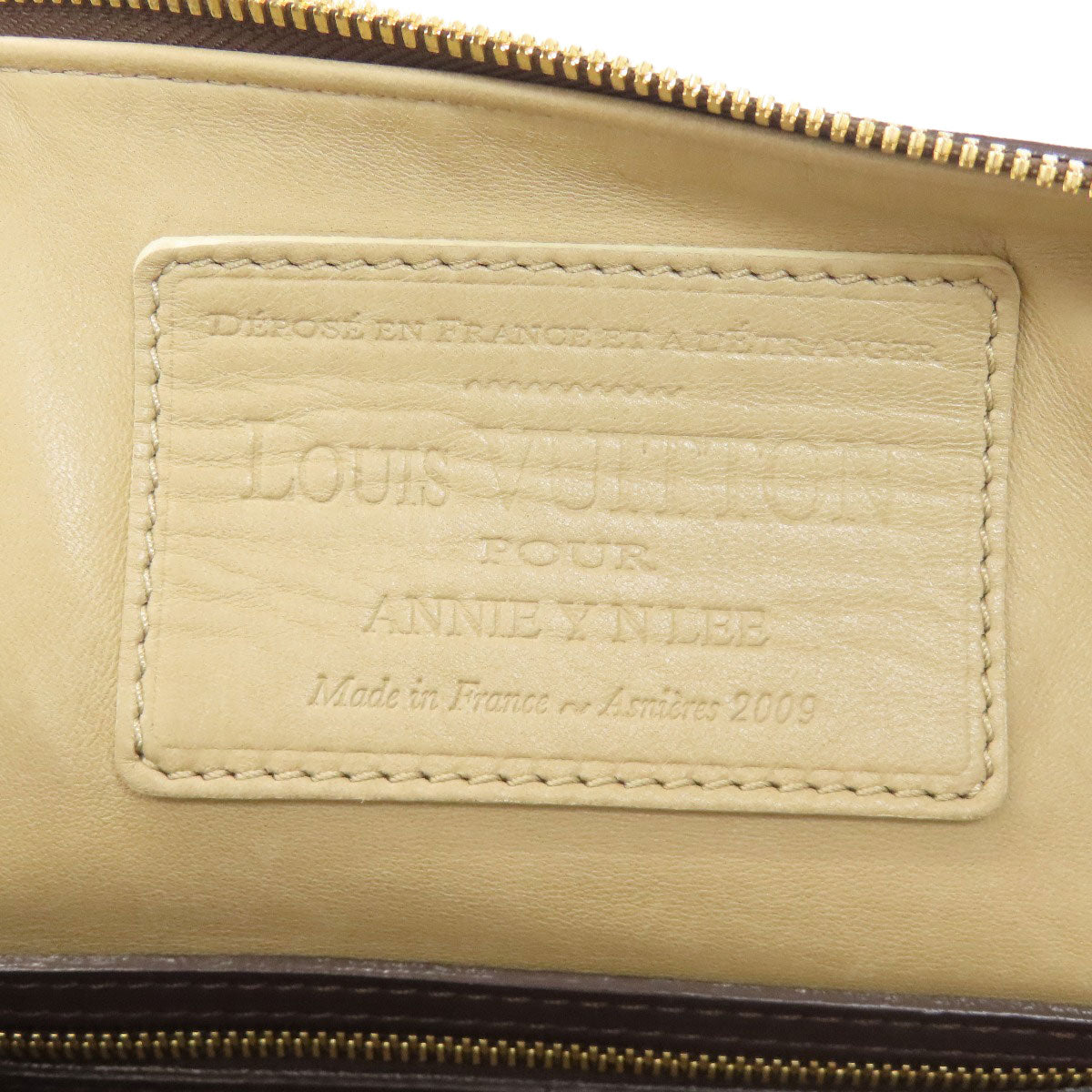 LOUIS VUITTON Sackrui Boston bag Leather Ladies [Used]