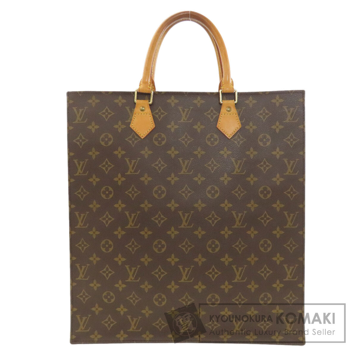LOUIS VUITTON M51140 Sac Plat Handbag Monogram canvas Ladies [Used]