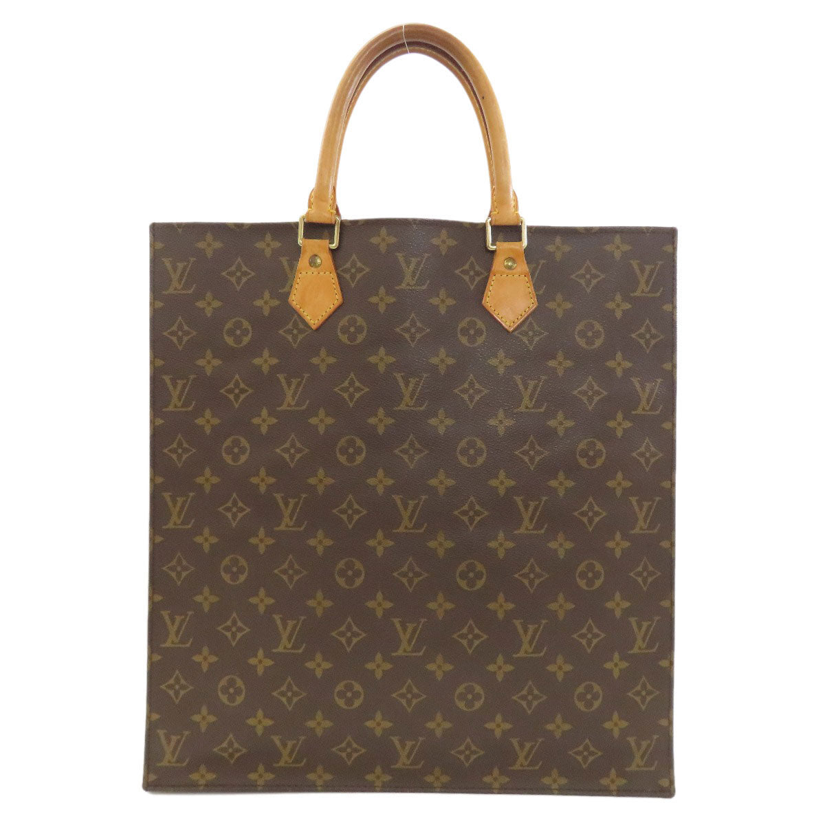 LOUIS VUITTON M51140 Sac Plat Handbag Monogram canvas Ladies [Used]