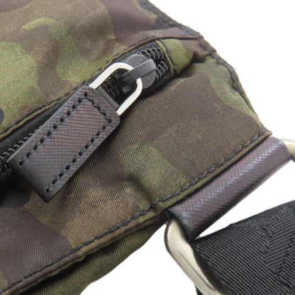 PRADA Camouflage pattern logo hardware Shoulder Bag Nylon Ladies [Used]
