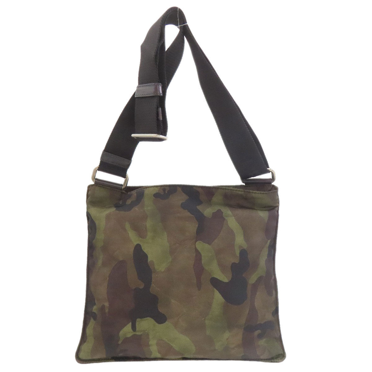 PRADA Camouflage pattern logo hardware Shoulder Bag Nylon Ladies [Used]