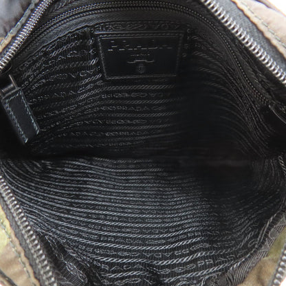 PRADA Camouflage pattern logo hardware Shoulder Bag Nylon Ladies [Used]