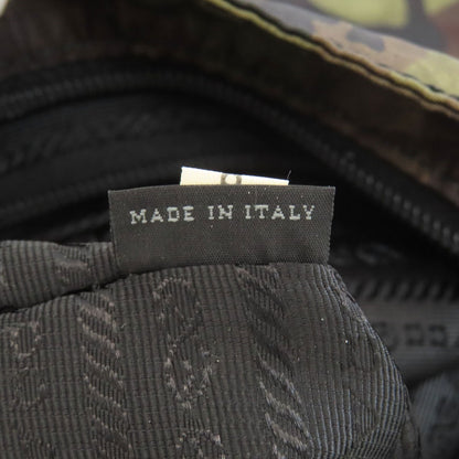 PRADA Camouflage pattern logo hardware Shoulder Bag Nylon Ladies [Used]