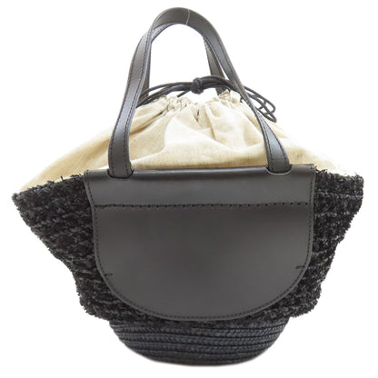 トッズ カゴバッグ 2WAY ハンドバッグ ストロー/カーフ レディース 【中古】【TODS】