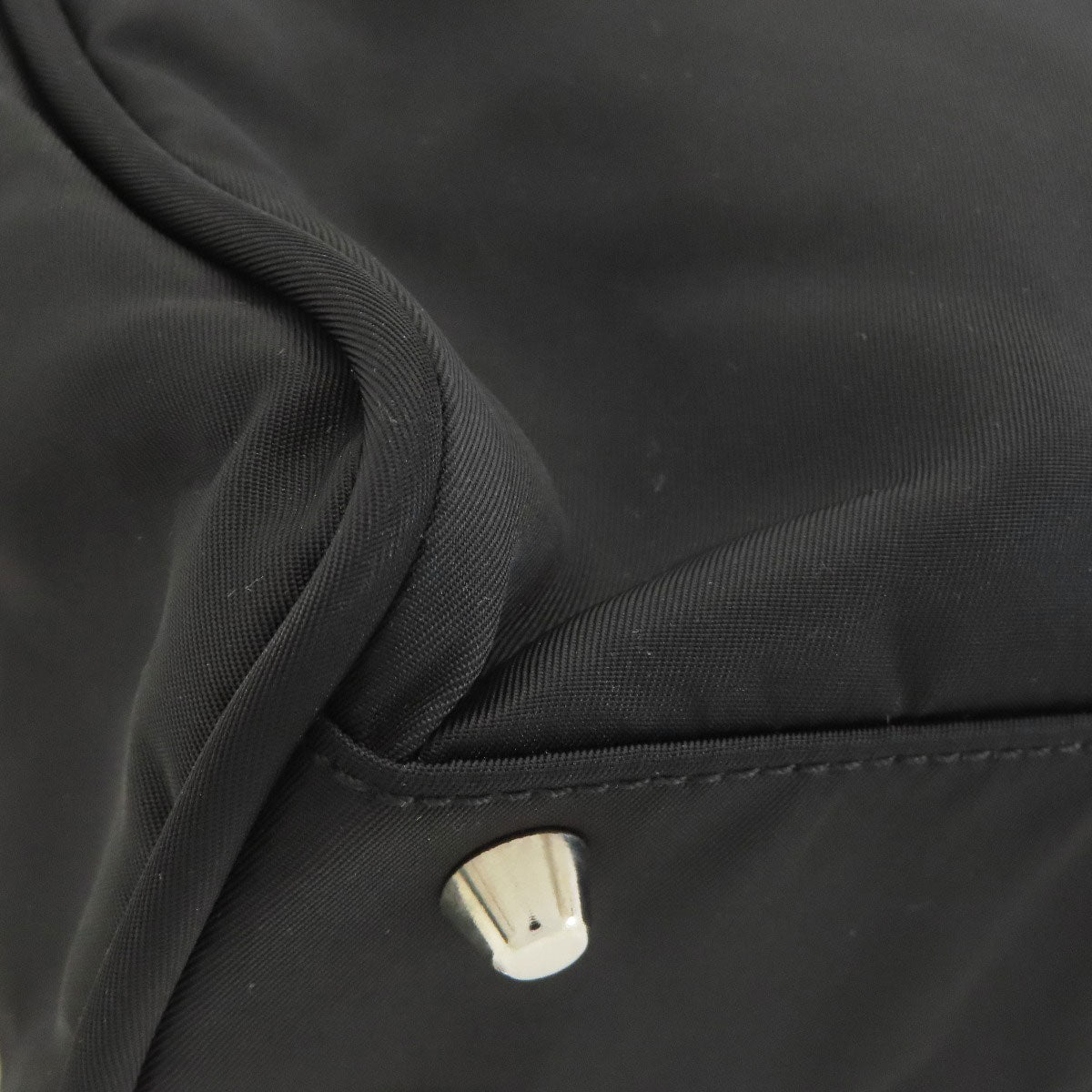 PRADA Logo Hardware Handbag Nylon Ladies [Used]
