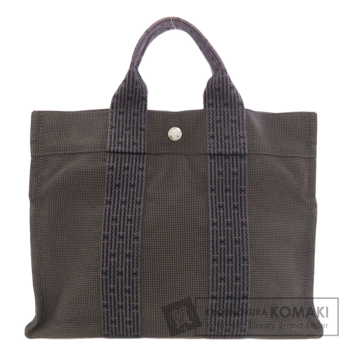 HERMES Her Line Tote PM Tote Bag Canvas Ladies [Used]