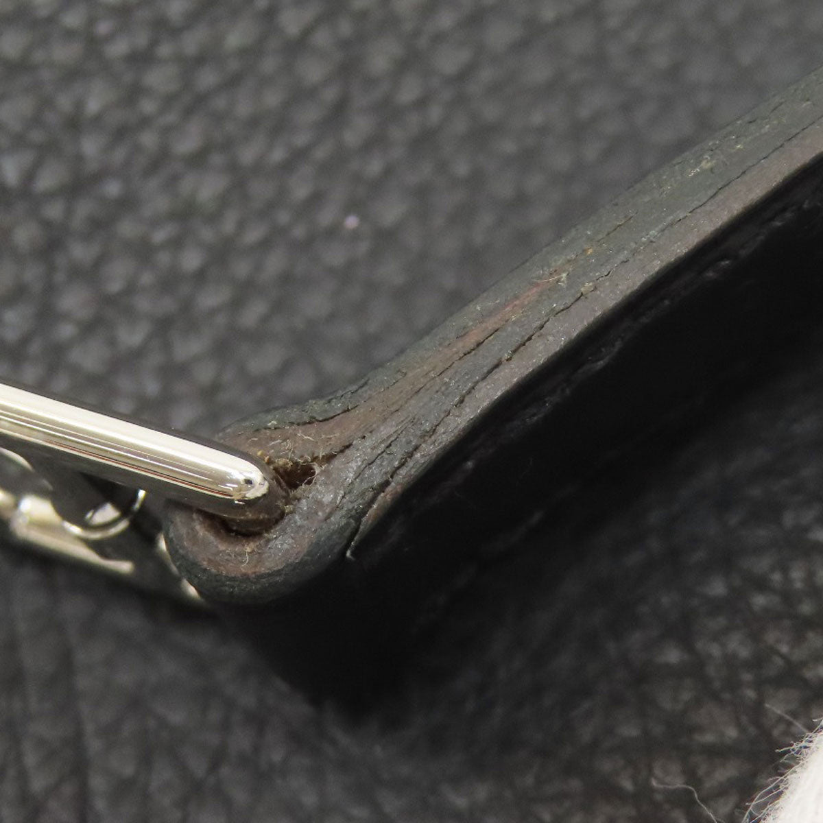 HERMES Neige SilverHardware Hip bag, waist bag Taurillon Clemence MoutonLadies [Used]