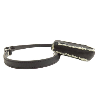 HERMES Neige SilverHardware Hip bag, waist bag Taurillon Clemence MoutonLadies [Used]