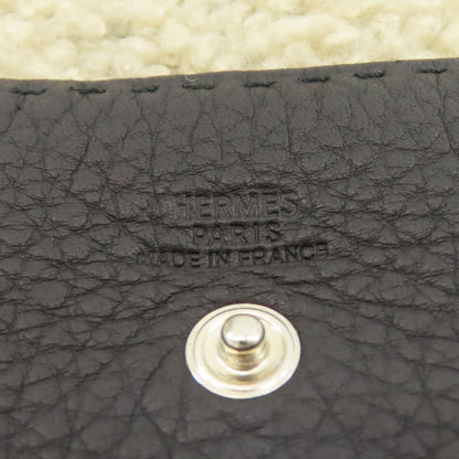 HERMES Neige SilverHardware Hip bag, waist bag Taurillon Clemence MoutonLadies [Used]