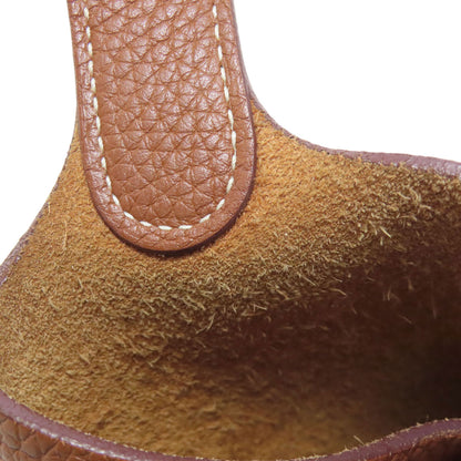 HERMES Picotin Lock PM Gold SilverHardware Handbag Taurillon Clemence Ladies [Used]