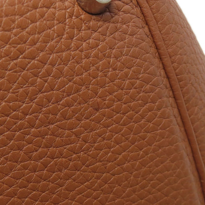 HERMES Picotin Lock PM Gold SilverHardware Handbag Taurillon Clemence Ladies [Used]