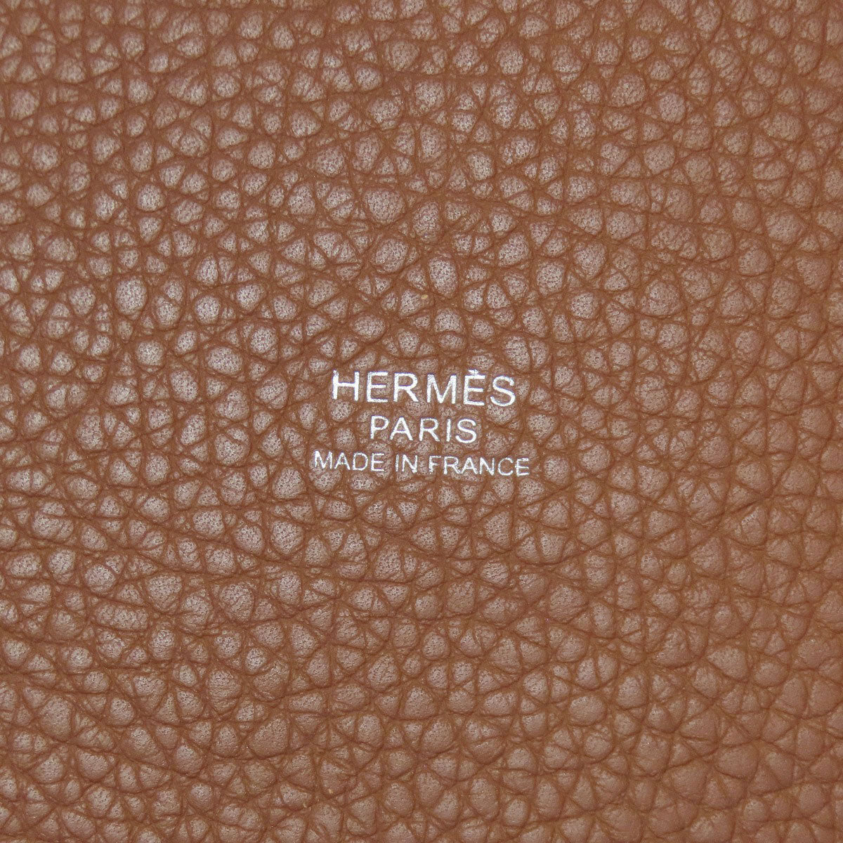 HERMES Picotin Lock PM Gold SilverHardware Handbag Taurillon Clemence Ladies [Used]