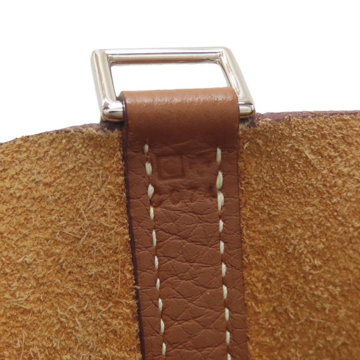 HERMES Picotin Lock PM Gold SilverHardware Handbag Taurillon Clemence Ladies [Used]