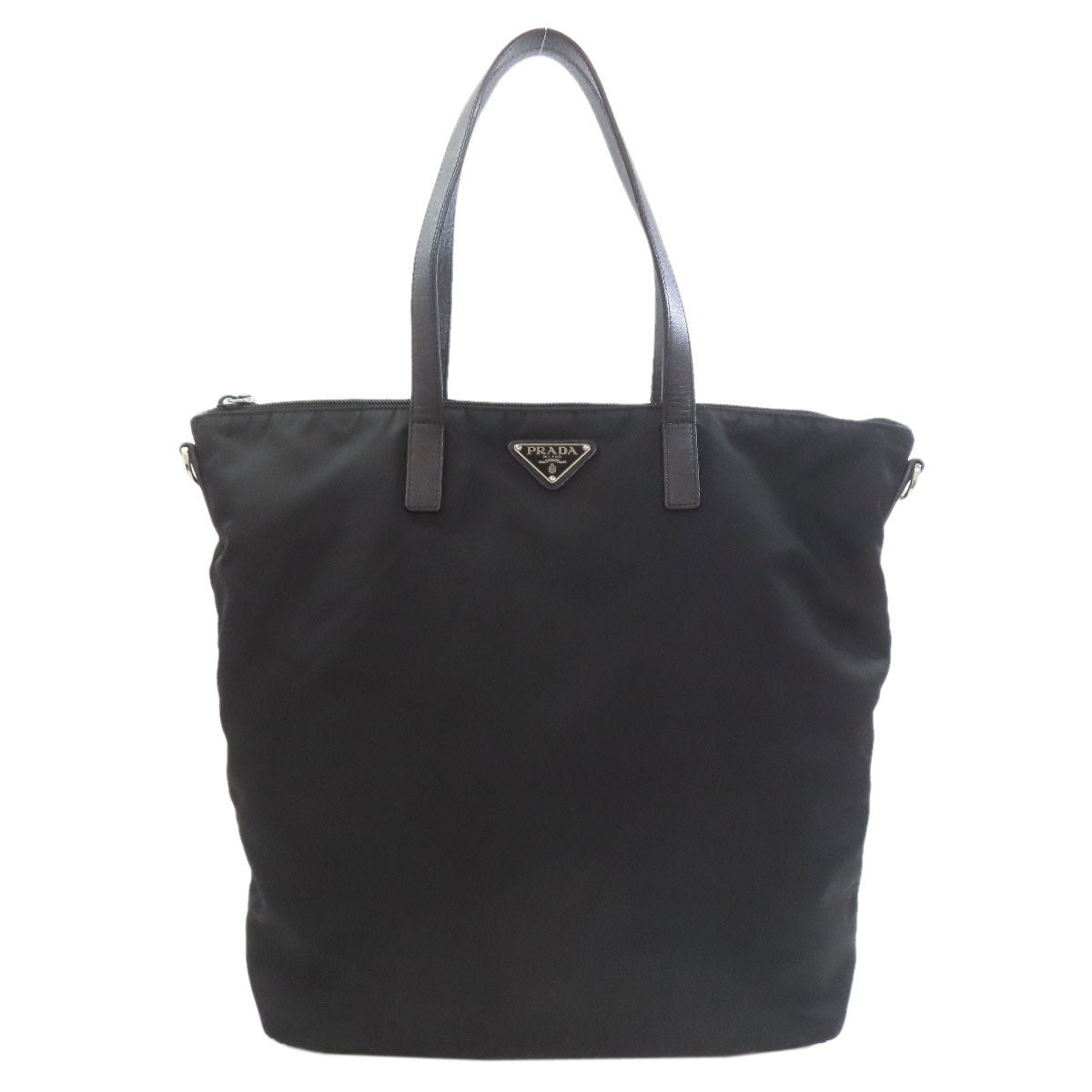 PRADA Logo Hardware Tote Bag Nylon Ladies [Used]