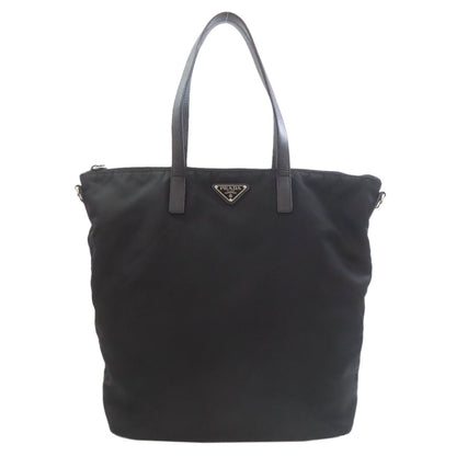 PRADA Logo Hardware Tote Bag Nylon Ladies [Used]