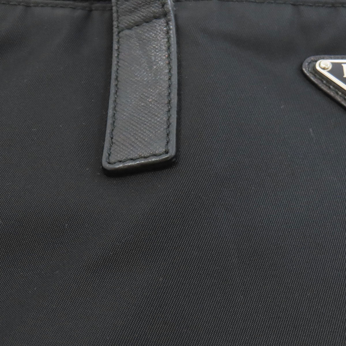 PRADA Logo Hardware Tote Bag Nylon Ladies [Used]