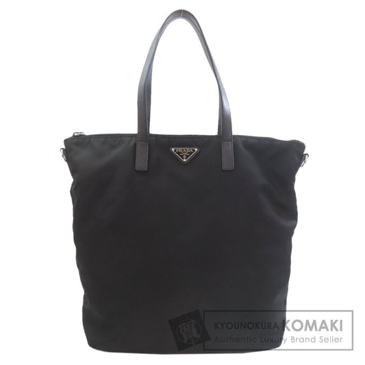 PRADA Logo Hardware Tote Bag Nylon Ladies [Used]
