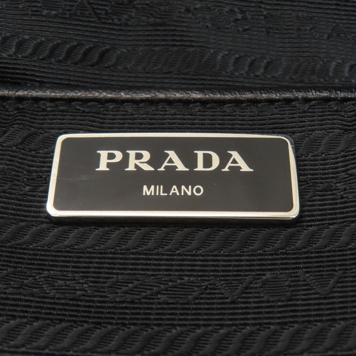 PRADA Logo Hardware Tote Bag Nylon Ladies [Used]