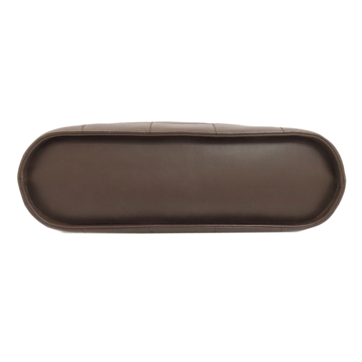 CHANEL Choco Bar SilverHardware Handbag Calf Ladies [Used]