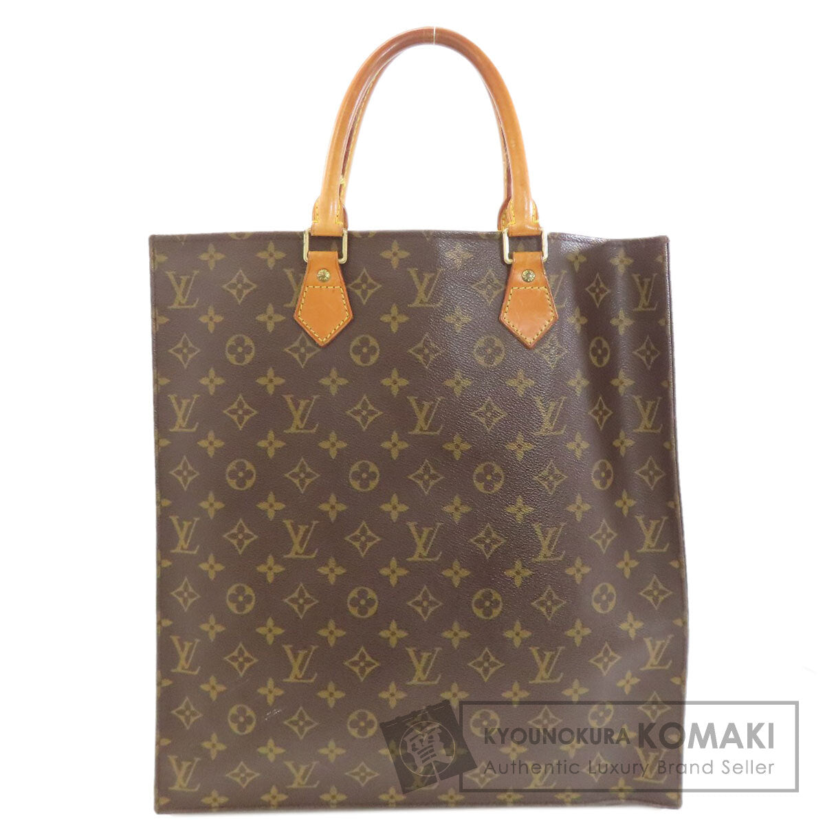 LOUIS VUITTON M51140 Sac Plat Handbag Monogram canvas Ladies [Used]