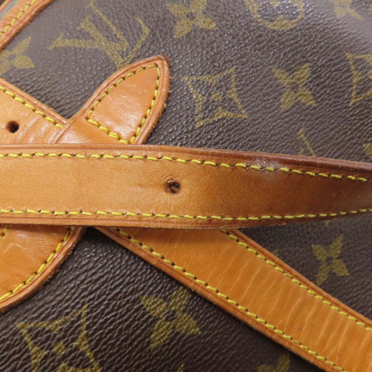 LOUIS VUITTON M42256 Saumur 30 Shoulder Bag Monogram canvas Ladies [Used]