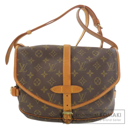 LOUIS VUITTON M42256 Saumur 30 Shoulder Bag Monogram canvas Ladies [Used]