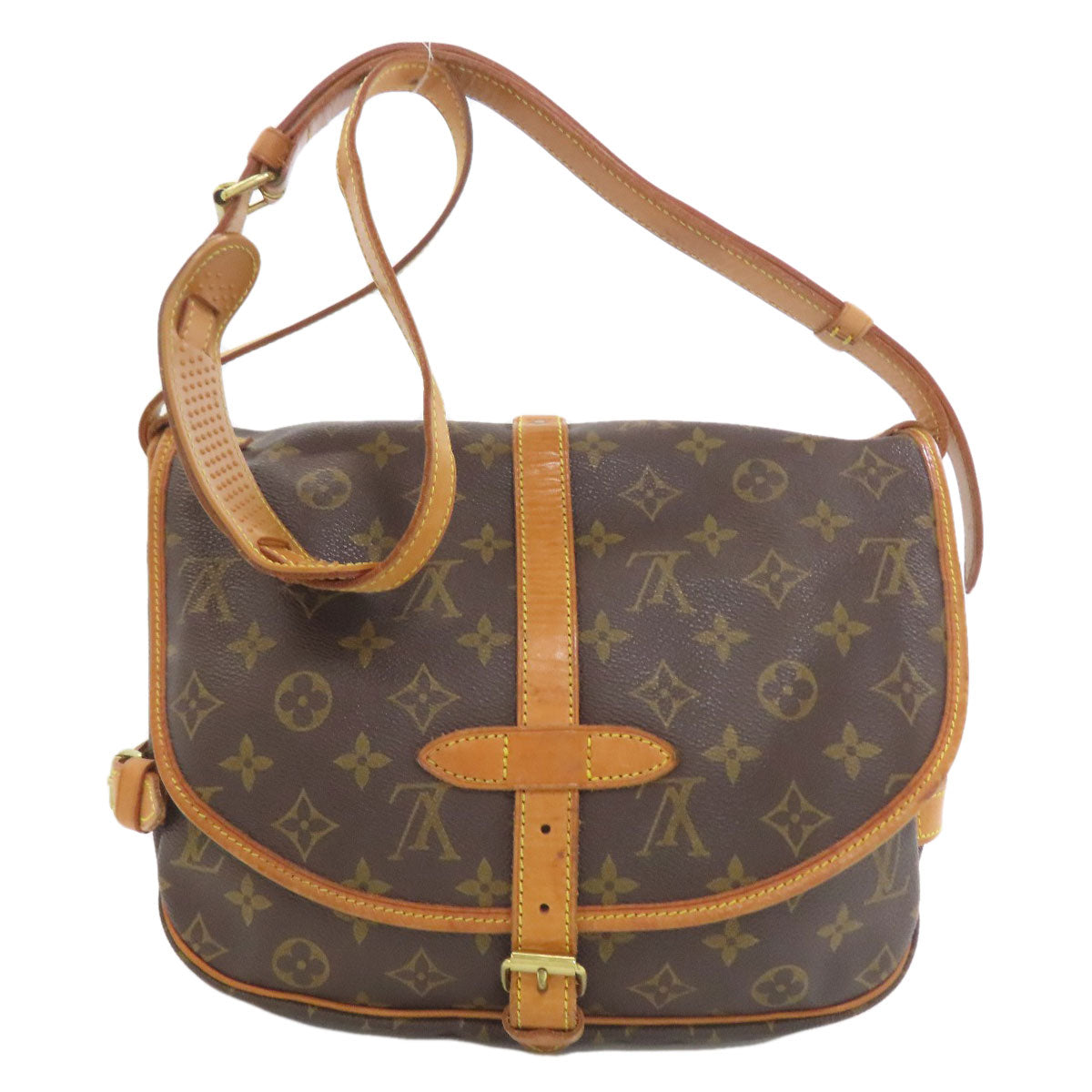 LOUIS VUITTON M42256 Saumur 30 Shoulder Bag Monogram canvas Ladies [Used]