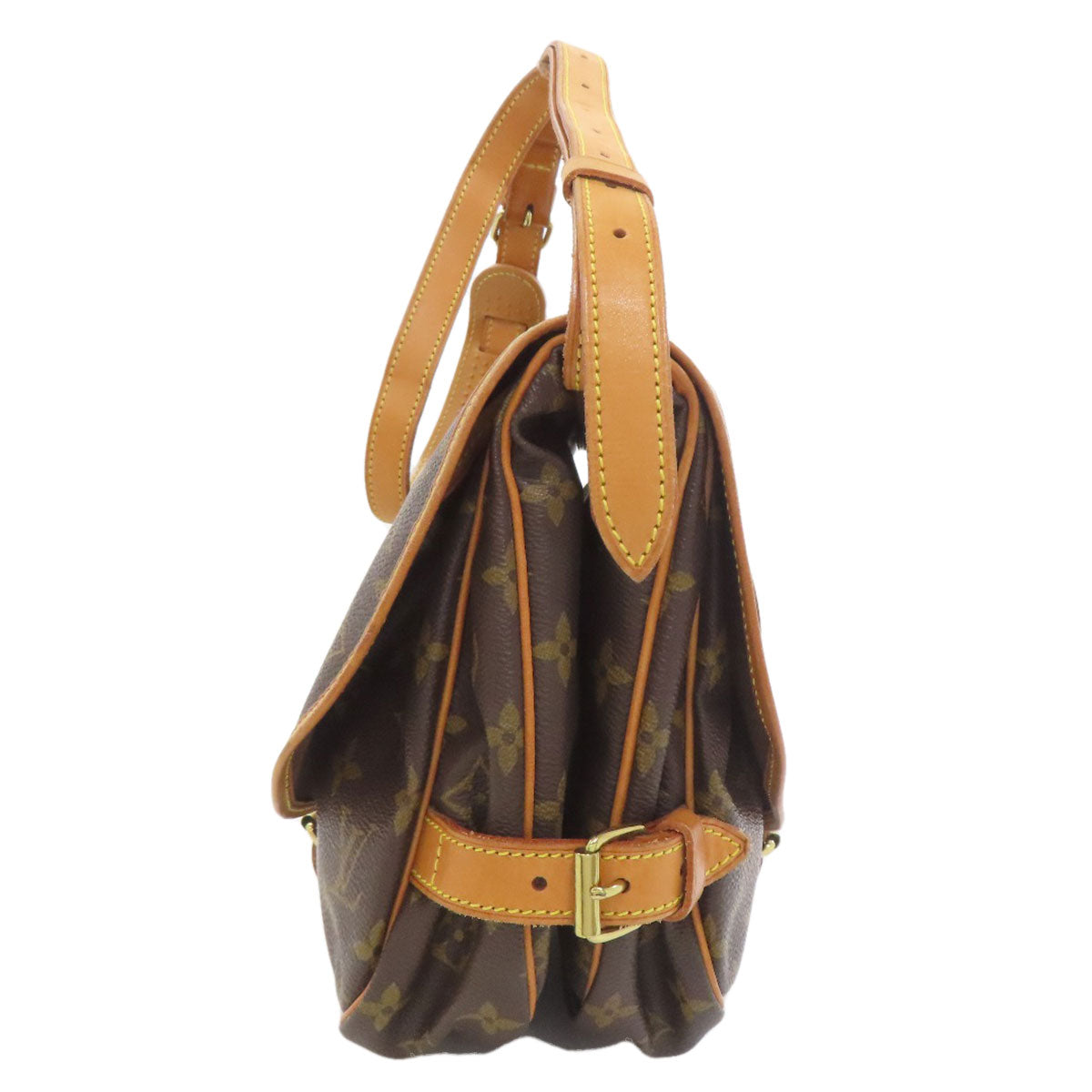 LOUIS VUITTON M42256 Saumur 30 Shoulder Bag Monogram canvas Ladies [Used]
